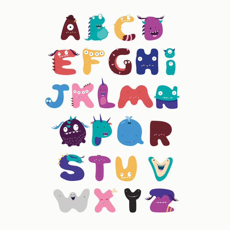 alfabetposter