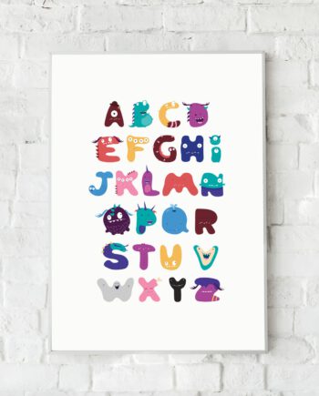 Kinderposter alfabet